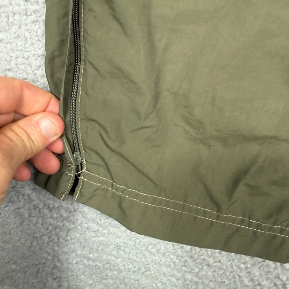 REI Mens Olive Green Convertible‎ Hiking Pants Size L 30 - Picture 9 of 12
